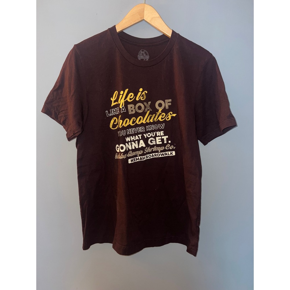 Bubba Gump Shrimp Co Forrest Gump Box of Chocolates Graphic T-Shirt Large